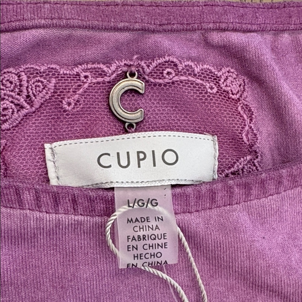 Cupio Purple Women's Top - Picture 5 of 6